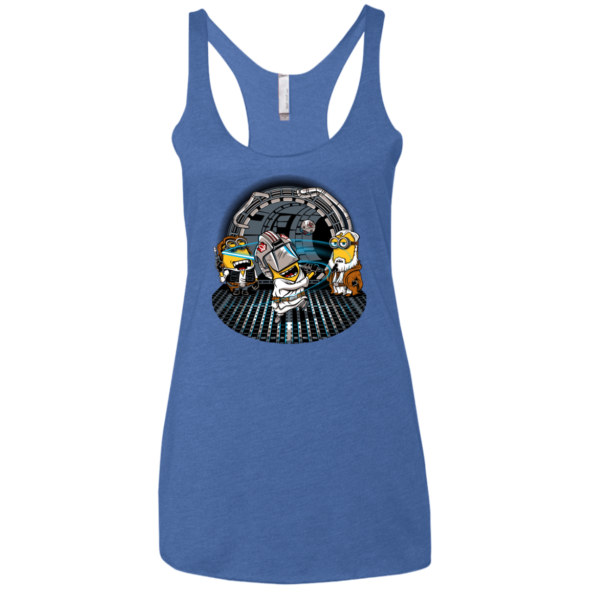 Despicable Training Women's Triblend Racerback Tank