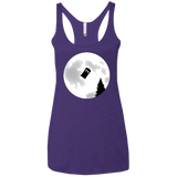 Dr Phone Home Women's Triblend Racerback Tank