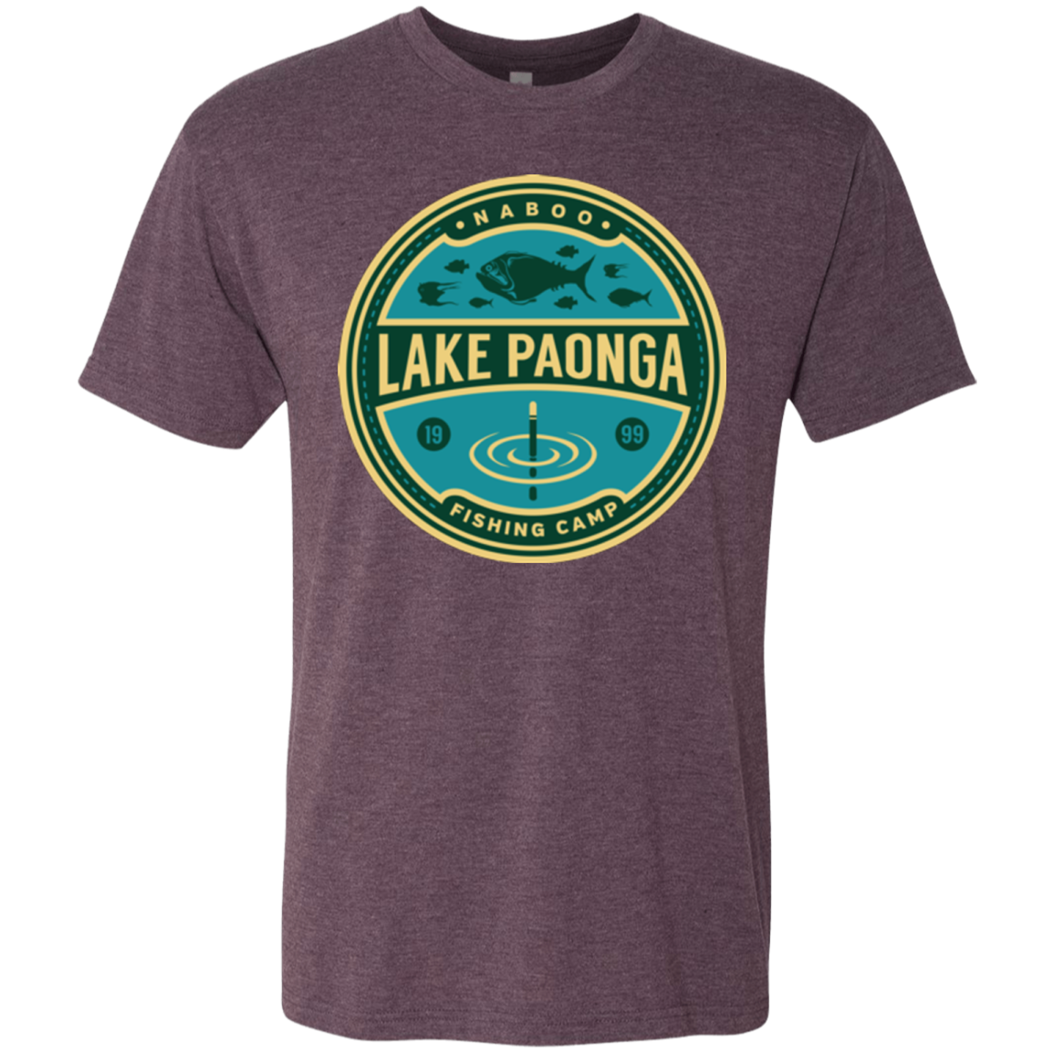 Lake Paonga Fishing Camp Men's Triblend T-Shirt