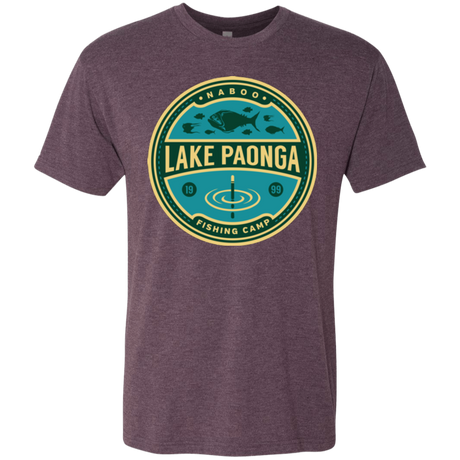 Lake Paonga Fishing Camp Men's Triblend T-Shirt