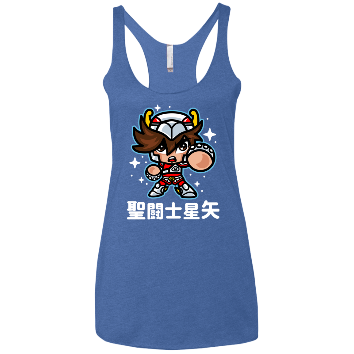 ChibiPegasus Women's Triblend Racerback Tank