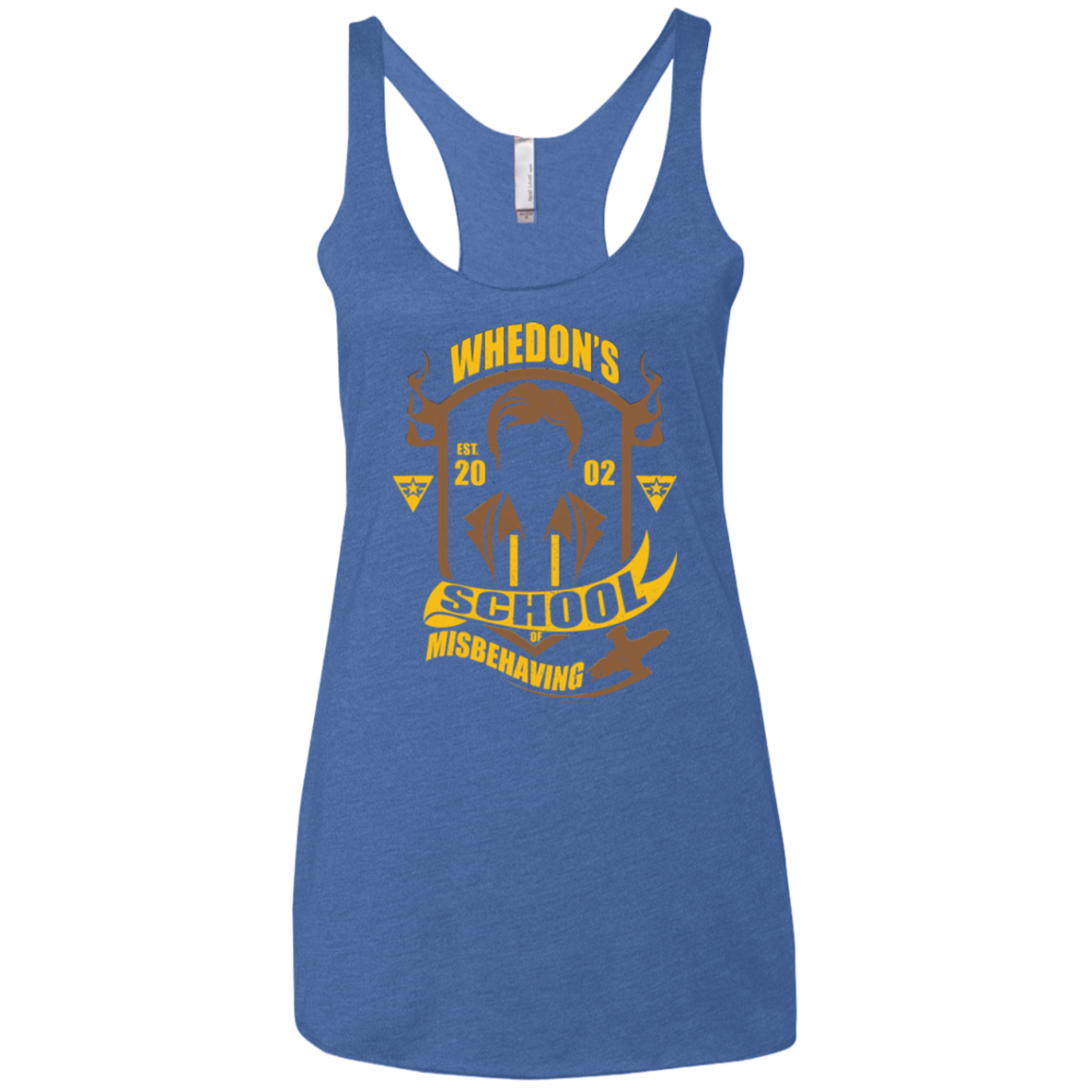 School of Misbehaving Women's Triblend Racerback Tank