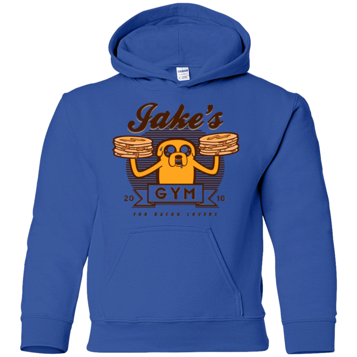 Bacon lovers gym Youth Hoodie