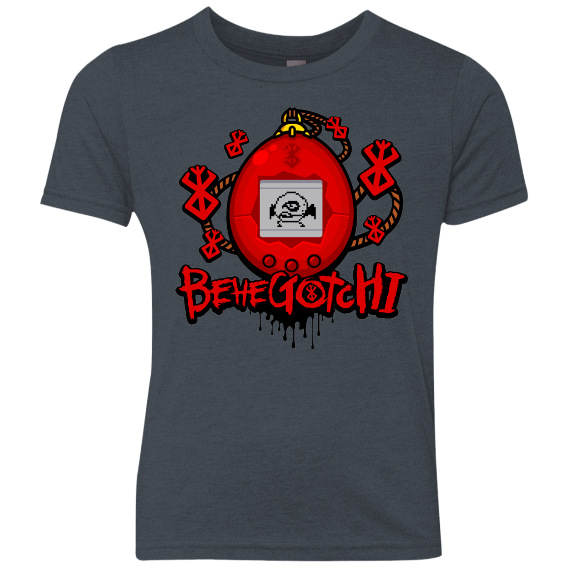 BeheGotchi Youth Triblend T-Shirt
