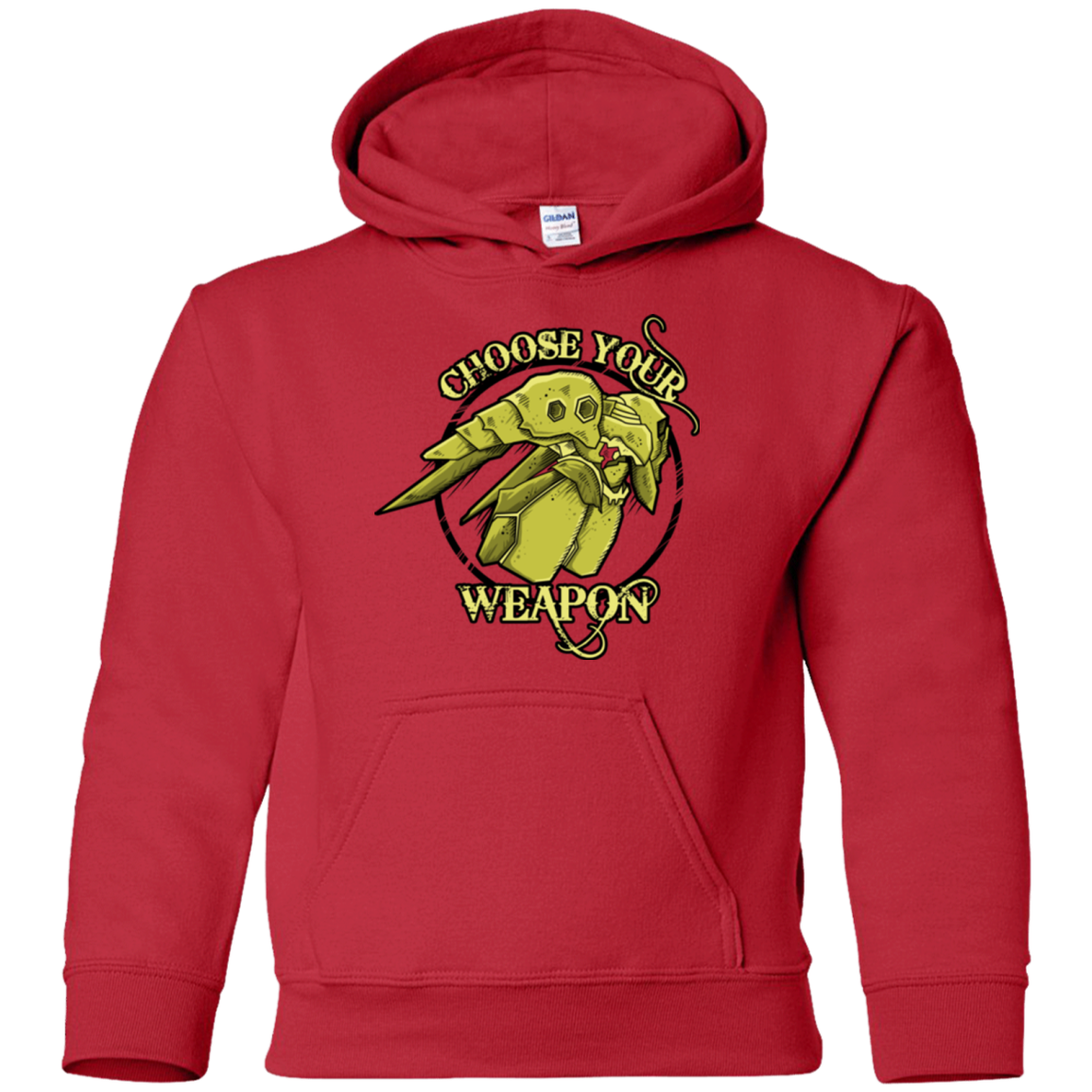 CHOOSE YOUR WEAPON Youth Hoodie