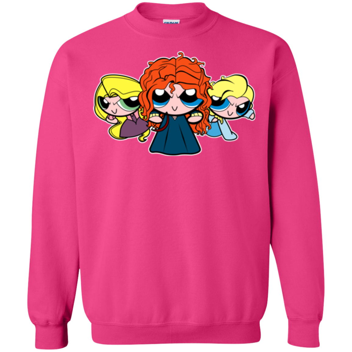 Princess Puff Girls2 Crewneck Sweatshirt