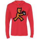 RUN Triblend Long Sleeve Hoodie Tee