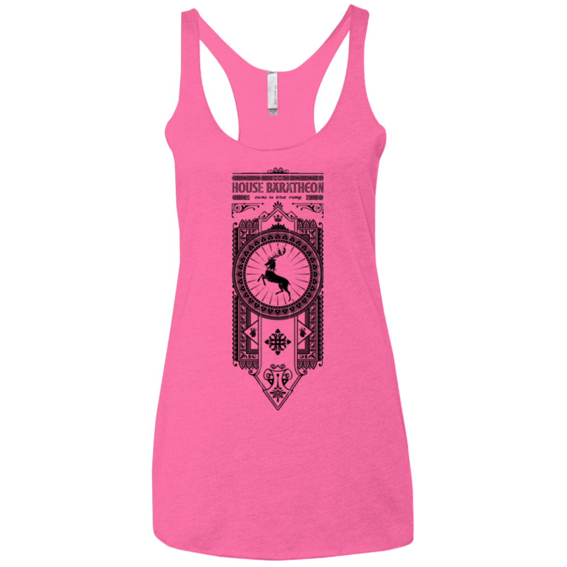 House Baratheon Women's Triblend Racerback Tank