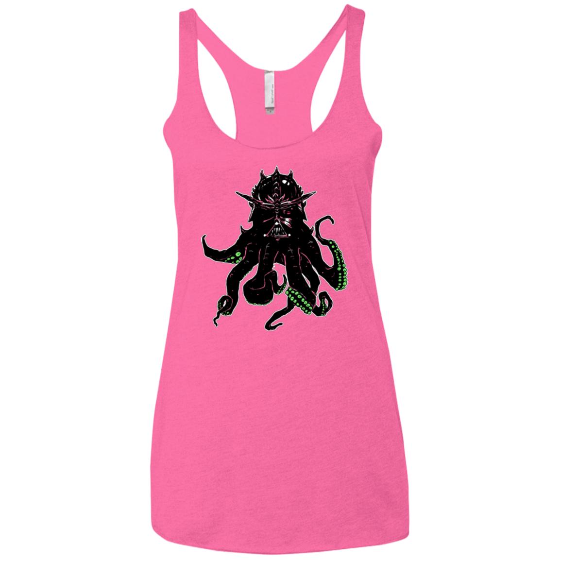 Darthulhu Women's Triblend Racerback Tank
