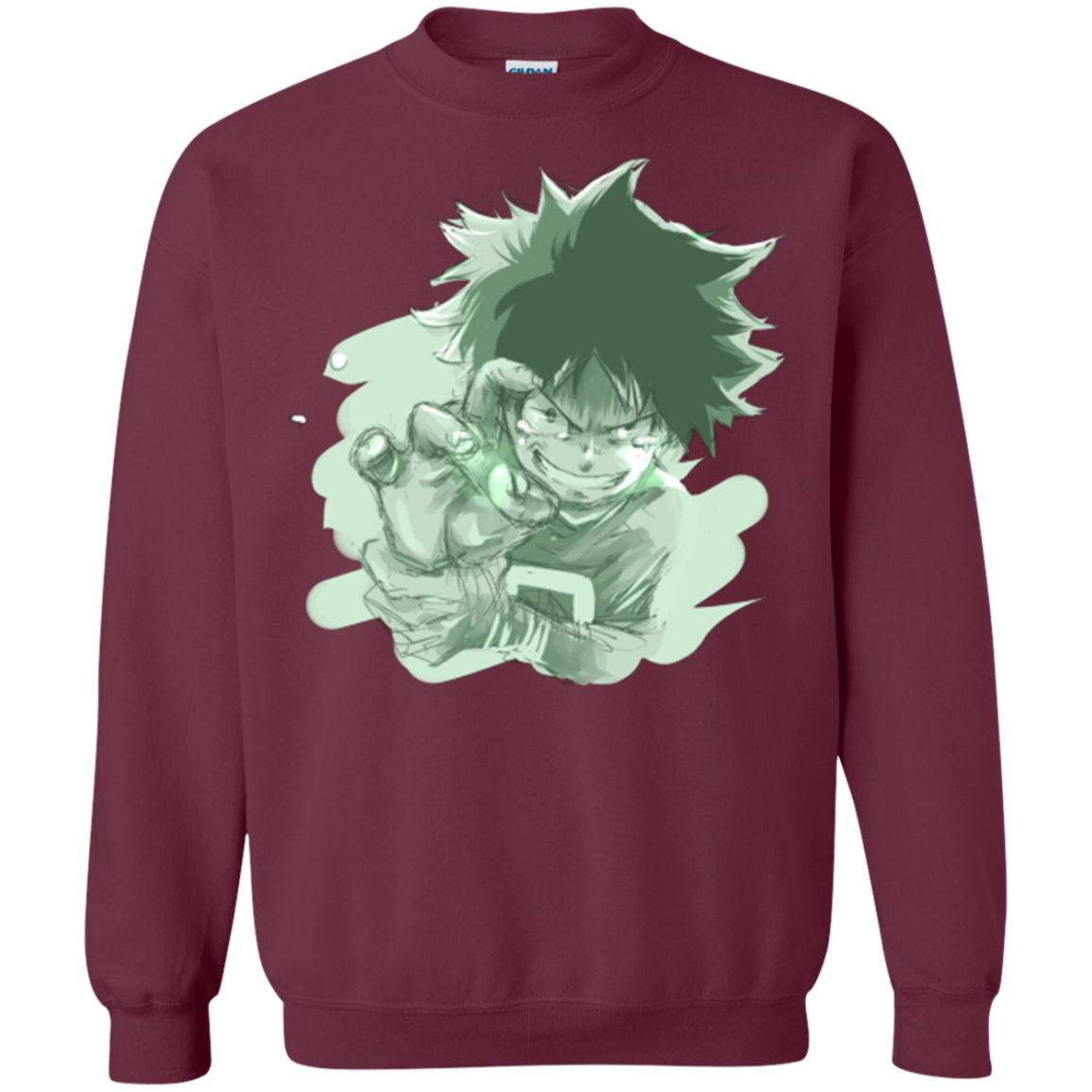 Deku Sketch Crewneck Sweatshirt