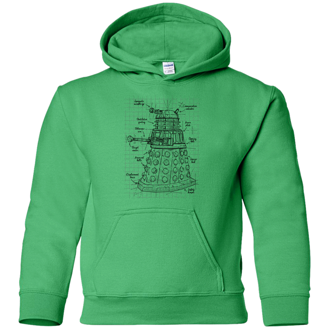 Dalek Plan Youth Hoodie