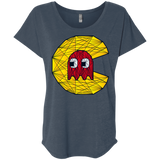 Poly Pac Man Triblend Dolman Sleeve