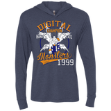 HAND OF FATE Triblend Long Sleeve Hoodie Tee