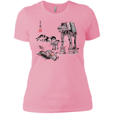 Battle in the Snow Sumi e Women's Premium T-Shirt