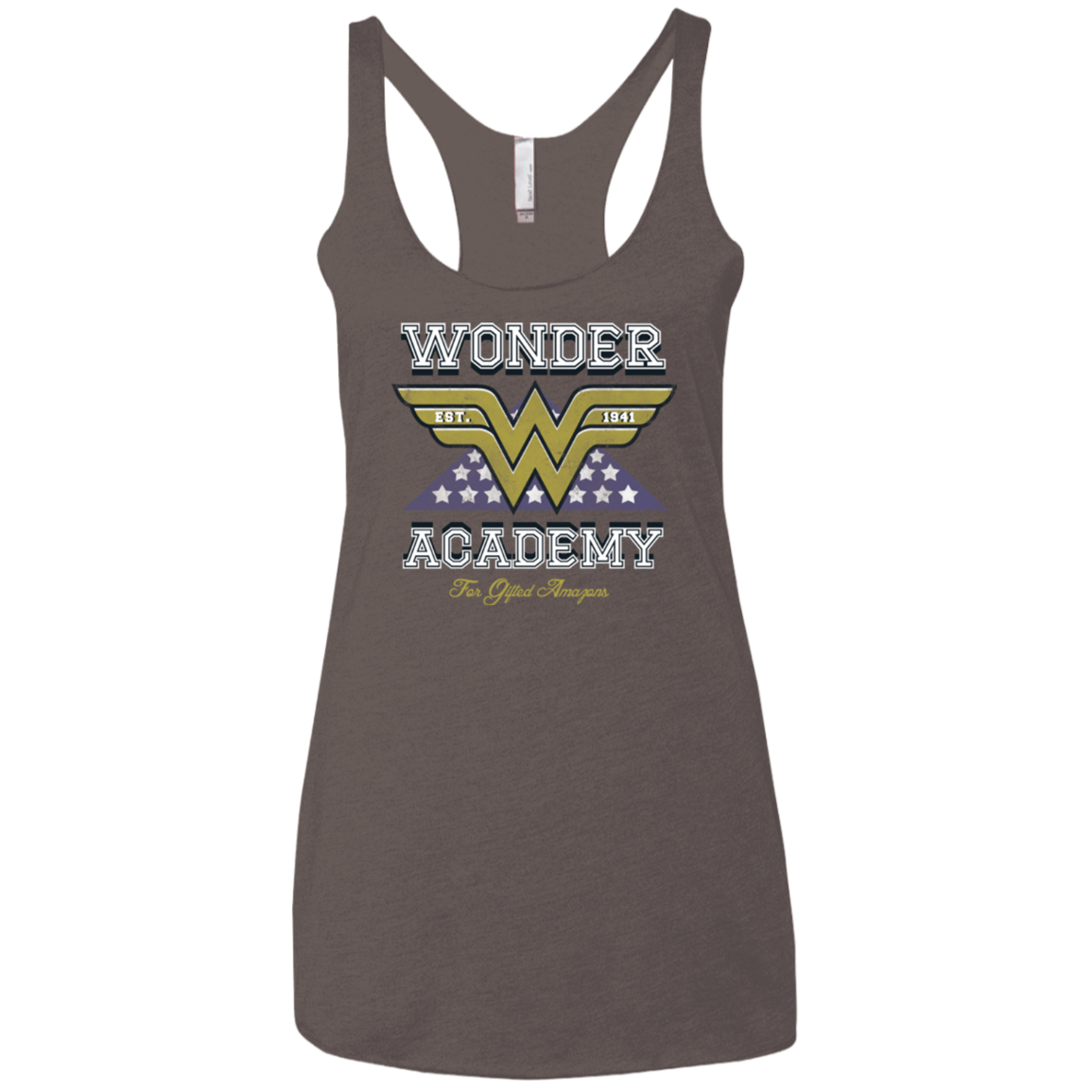 Wonder Academy Women's Triblend Racerback Tank