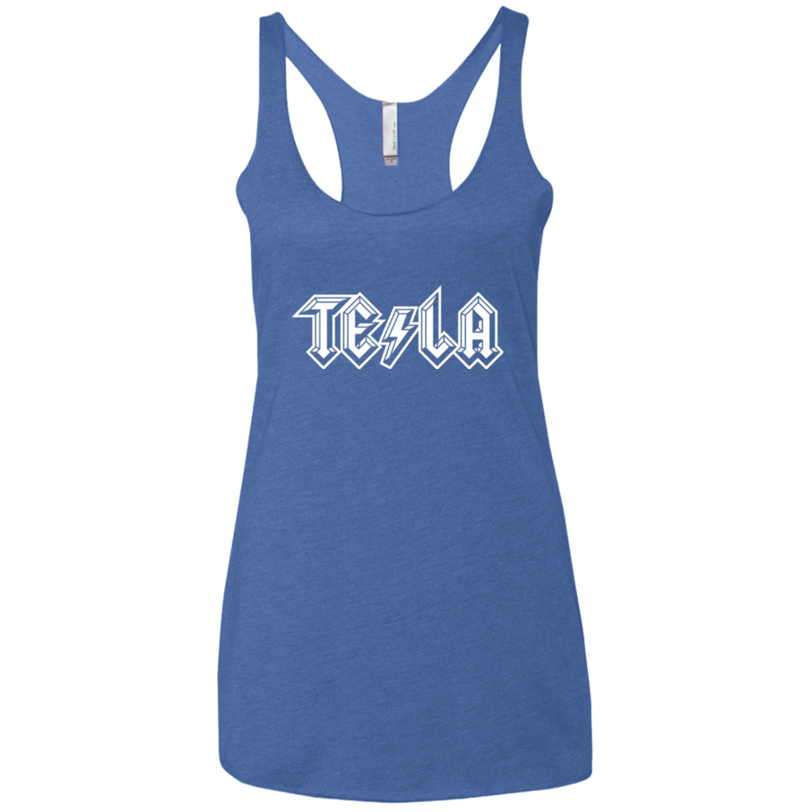 TESLA Women's Triblend Racerback Tank