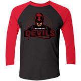 NYC Devils Men's Triblend 3/4 Sleeve