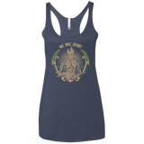 We are Groot Women's Triblend Racerback Tank