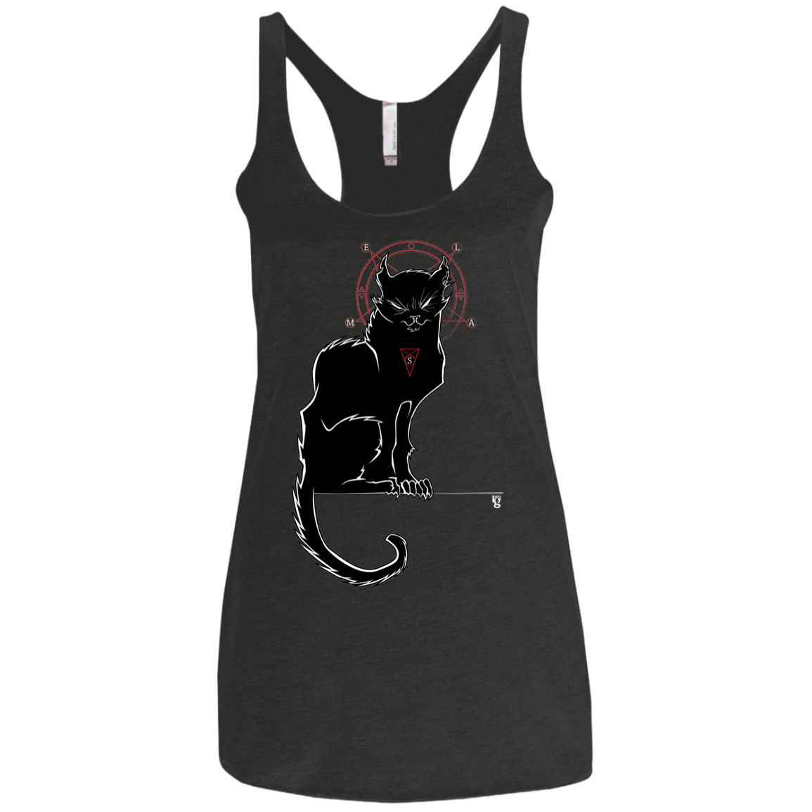 SALEM Women's Triblend Racerback Tank