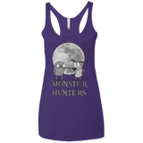 Monster Hunters Women's Triblend Racerback Tank