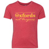 Oxfords Not Brogues Youth Triblend T-Shirt