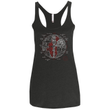 Death Star Plan Women's Triblend Racerback Tank