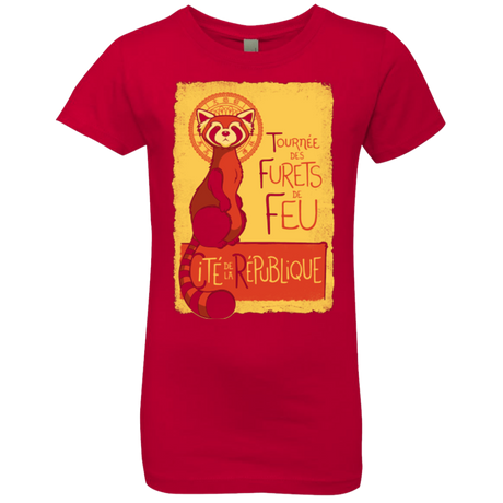 Les Furets de Feu Girls Premium T-Shirt