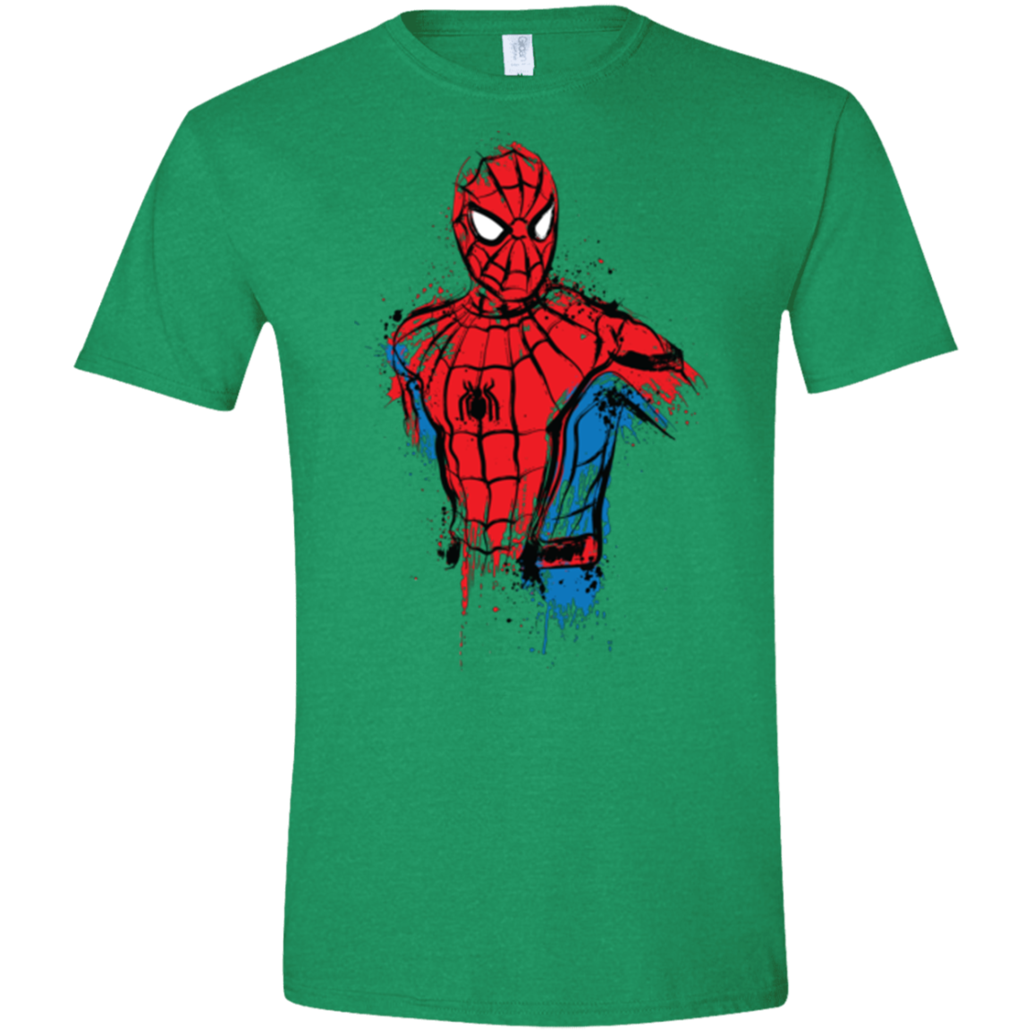 Spiderman- Friendly Neighborhood Men's Semi-Fitted Softstyle