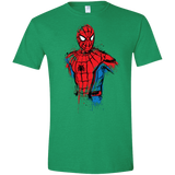 Spiderman- Friendly Neighborhood Men's Semi-Fitted Softstyle