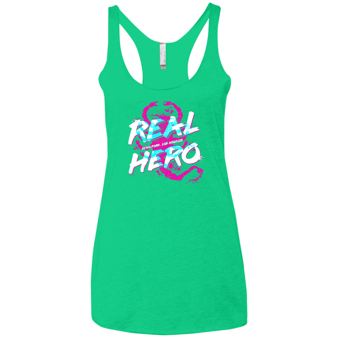 Real Hero Women's Triblend Racerback Tank