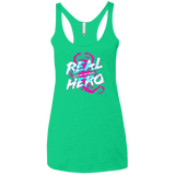 Real Hero Women's Triblend Racerback Tank