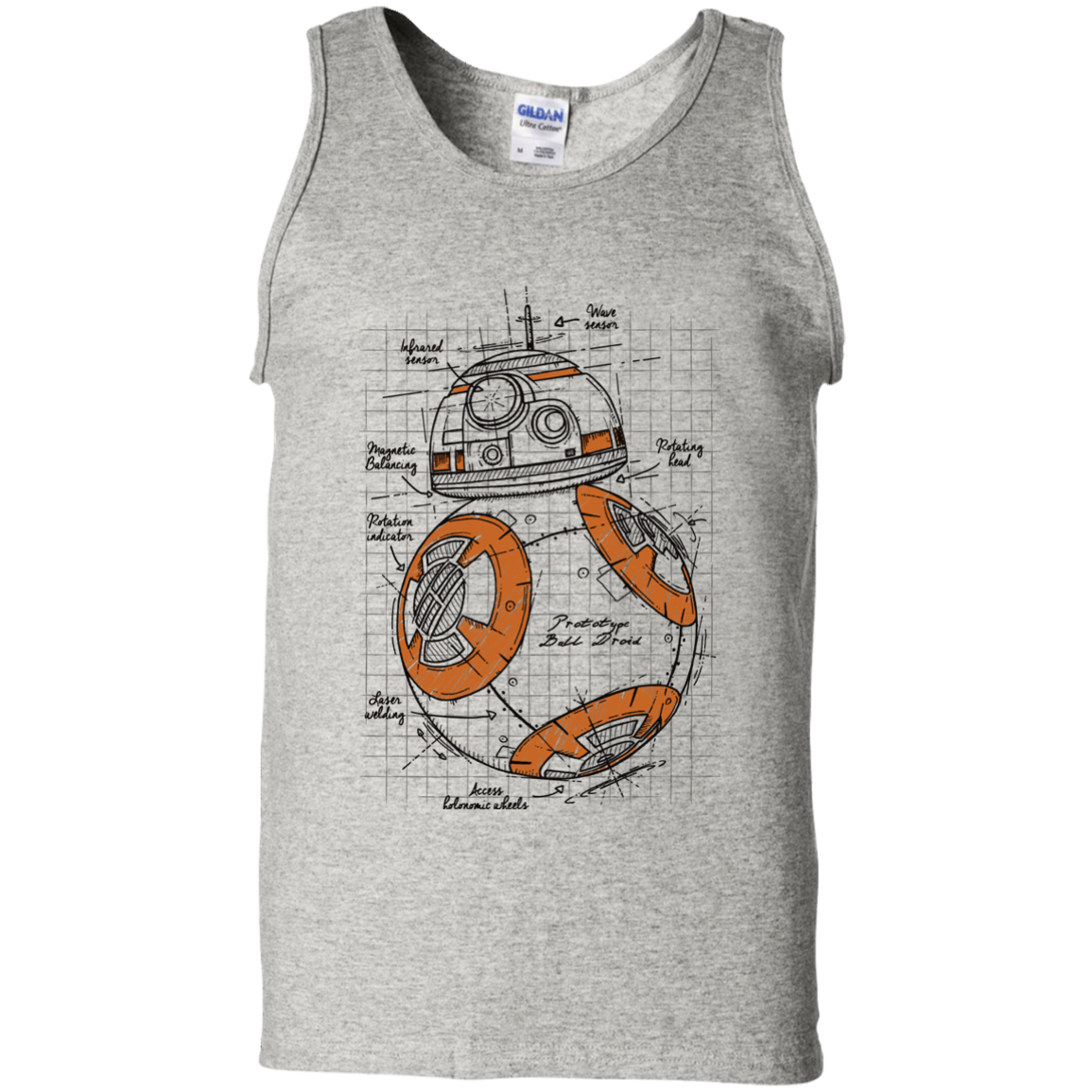 BB-8 Plan Men's Tank Top