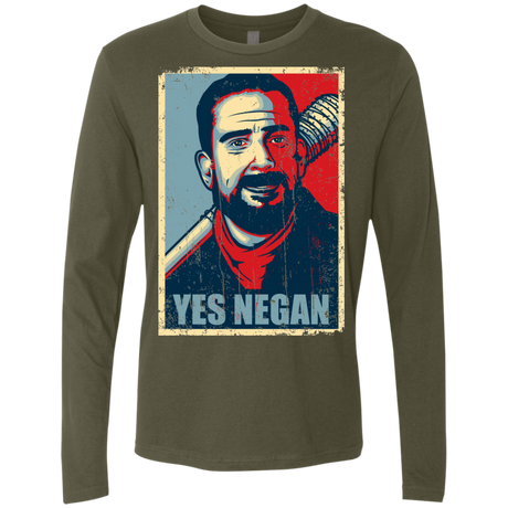 Yes Negan Men's Premium Long Sleeve