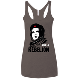 Viva la Rebelion Women's Triblend Racerback Tank