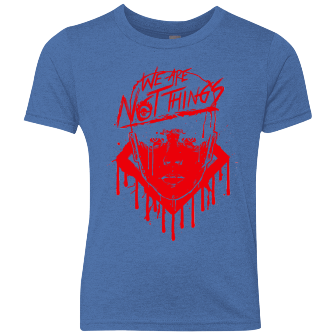 We Are Not Things Youth Triblend T-Shirt
