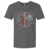 Death Star Plan Men's Premium V-Neck