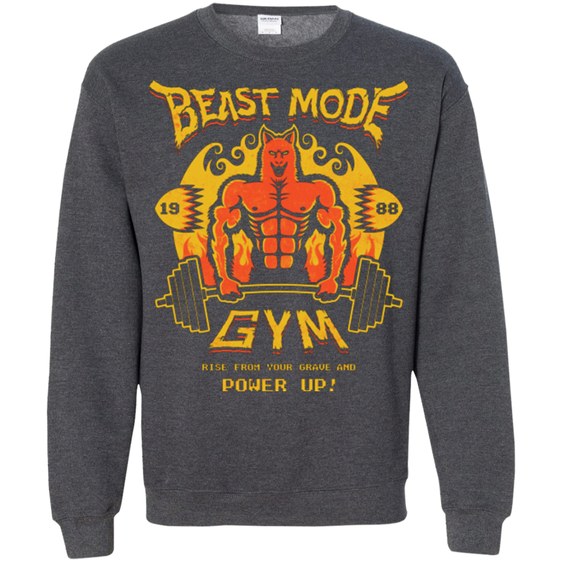 Beast Mode Gym Crewneck Sweatshirt