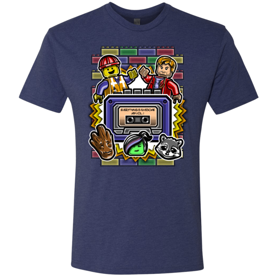 Everything is awesome mix Men's Triblend T-Shirt