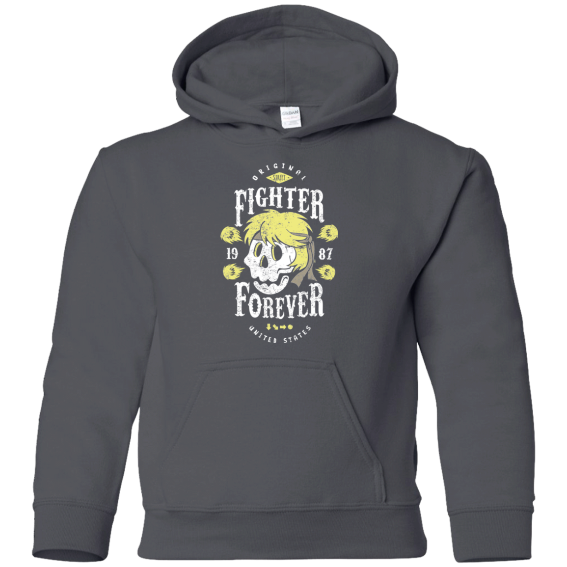 Fighter Forever Ken Youth Hoodie