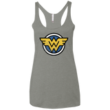 WONDER WOMAN Women's Triblend Racerback Tank
