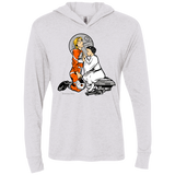 Rebellion Hero Triblend Long Sleeve Hoodie Tee