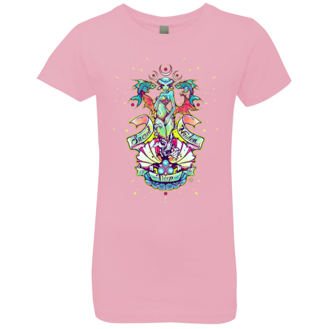 Sacred Maiden of the Deep Girls Premium T-Shirt