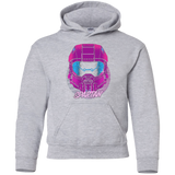 Spartan Helmet 80's Youth Hoodie