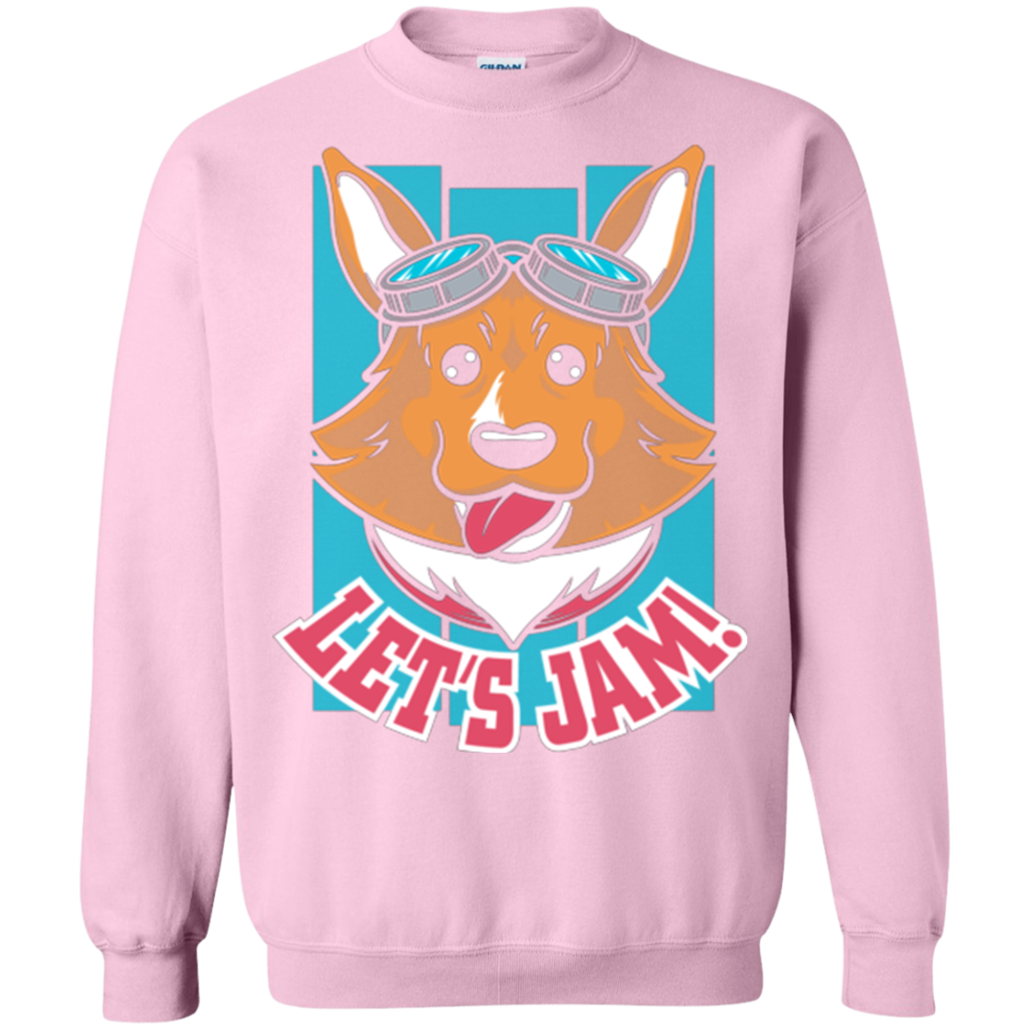 Lets Jam (2) Crewneck Sweatshirt