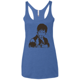 The Archer Women's Triblend Racerback Tank