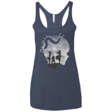 Ghoul in Tokyo Women's Triblend Racerback Tank