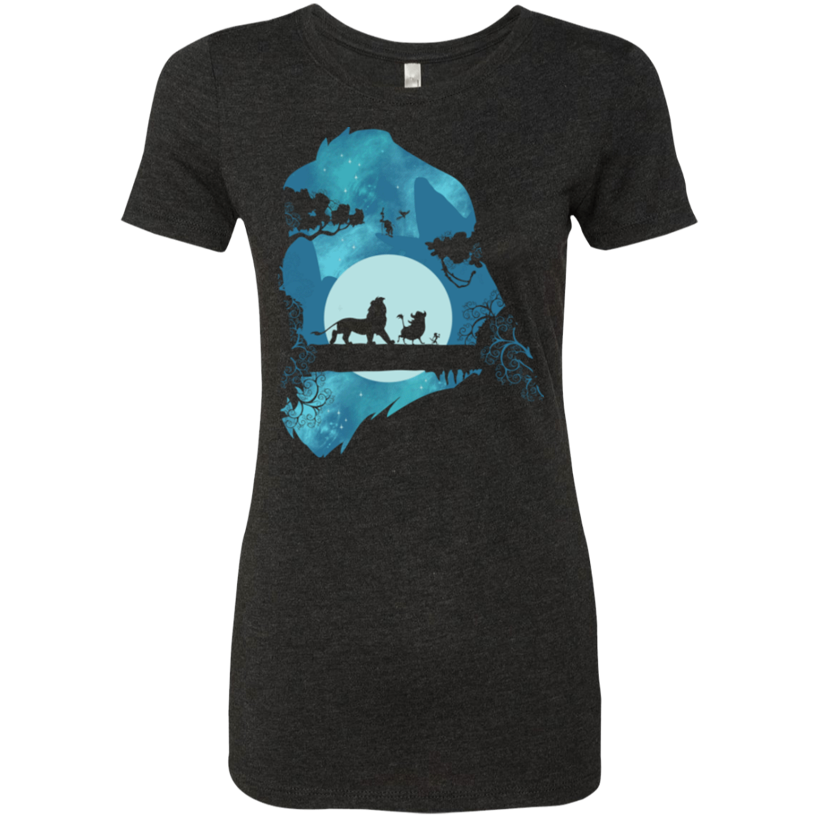 Lion Portrait Women's Triblend T-Shirt