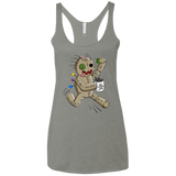 Voodoo Coffee Runner Women's Triblend Racerback Tank