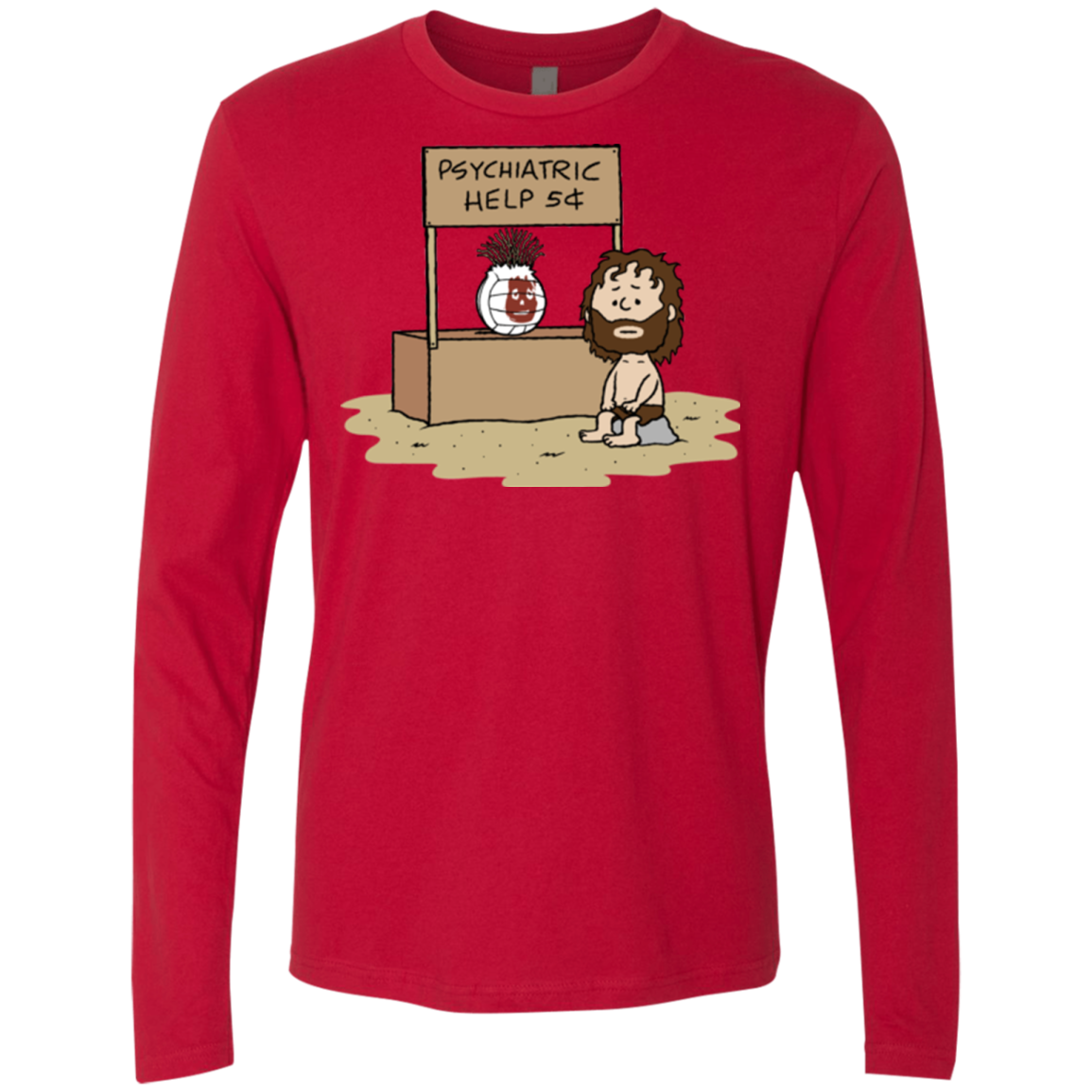 Volleyball Help Men's Premium Long Sleeve