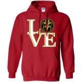 White Ranger LOVE Pullover Hoodie